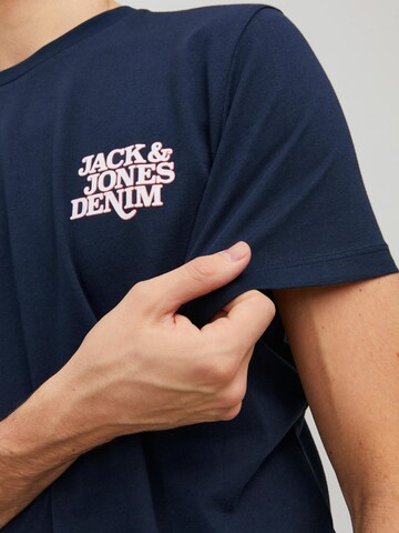 T-Shirt 'RACK' JACK & JONES en bleu