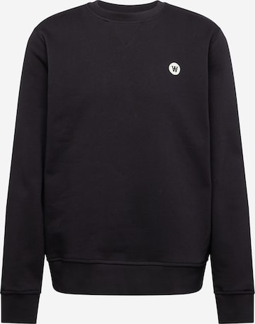 WOOD WOOD Sweatshirt 'Tye' in Schwarz: predná strana