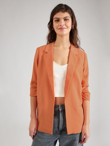 SOAKED IN LUXURY Blazer 'Shirley' in Orange: front