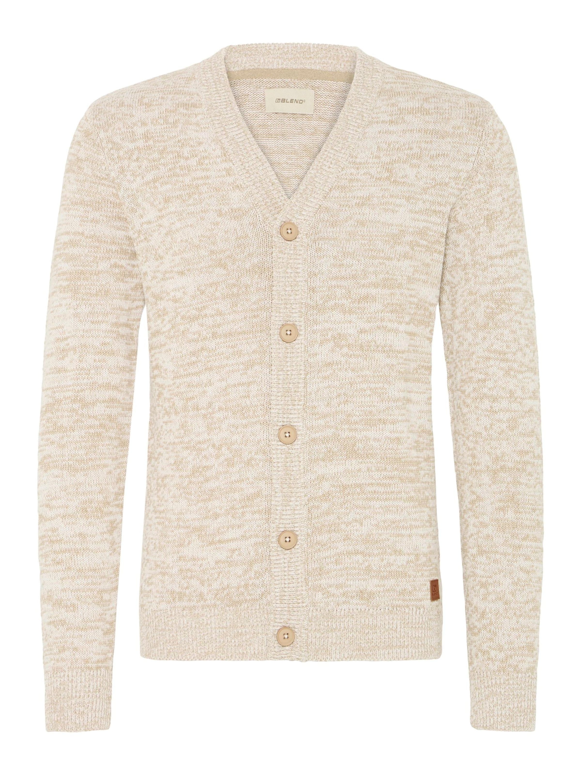 BLEND - Cárdigan 'Damon' en beige: frente