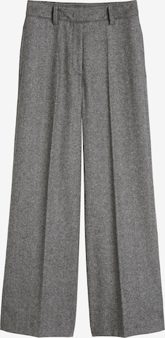 pilka Marc O'Polo Plačios klešnės Kelnės su kantu: priekis