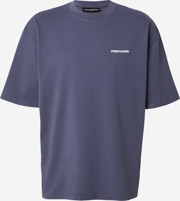 Pegador T-Shirt in Blau: Vorderseite