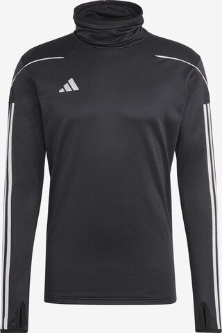 ADIDAS PERFORMANCE Athletic Sweatshirt 'Tiro 23' in Black: front