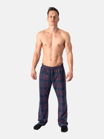 PANTONECLO Pyjama lang 'Pantoneclo Men’s Night Wear Long Pajama- 2 PCS' in Rood