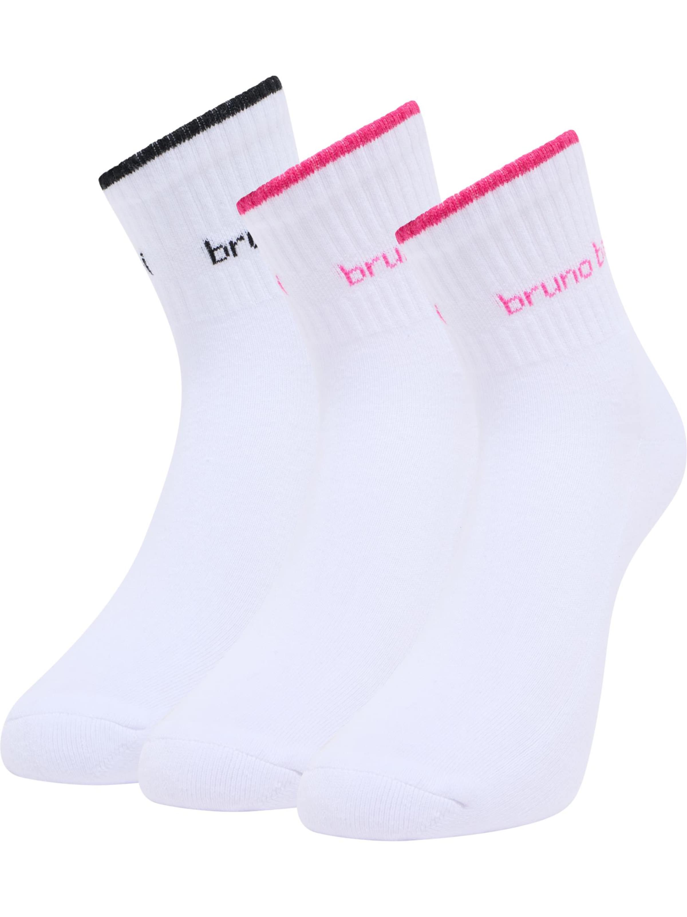 Bruno Banani Socken 'Dillard' in Weiß: Vorderseite