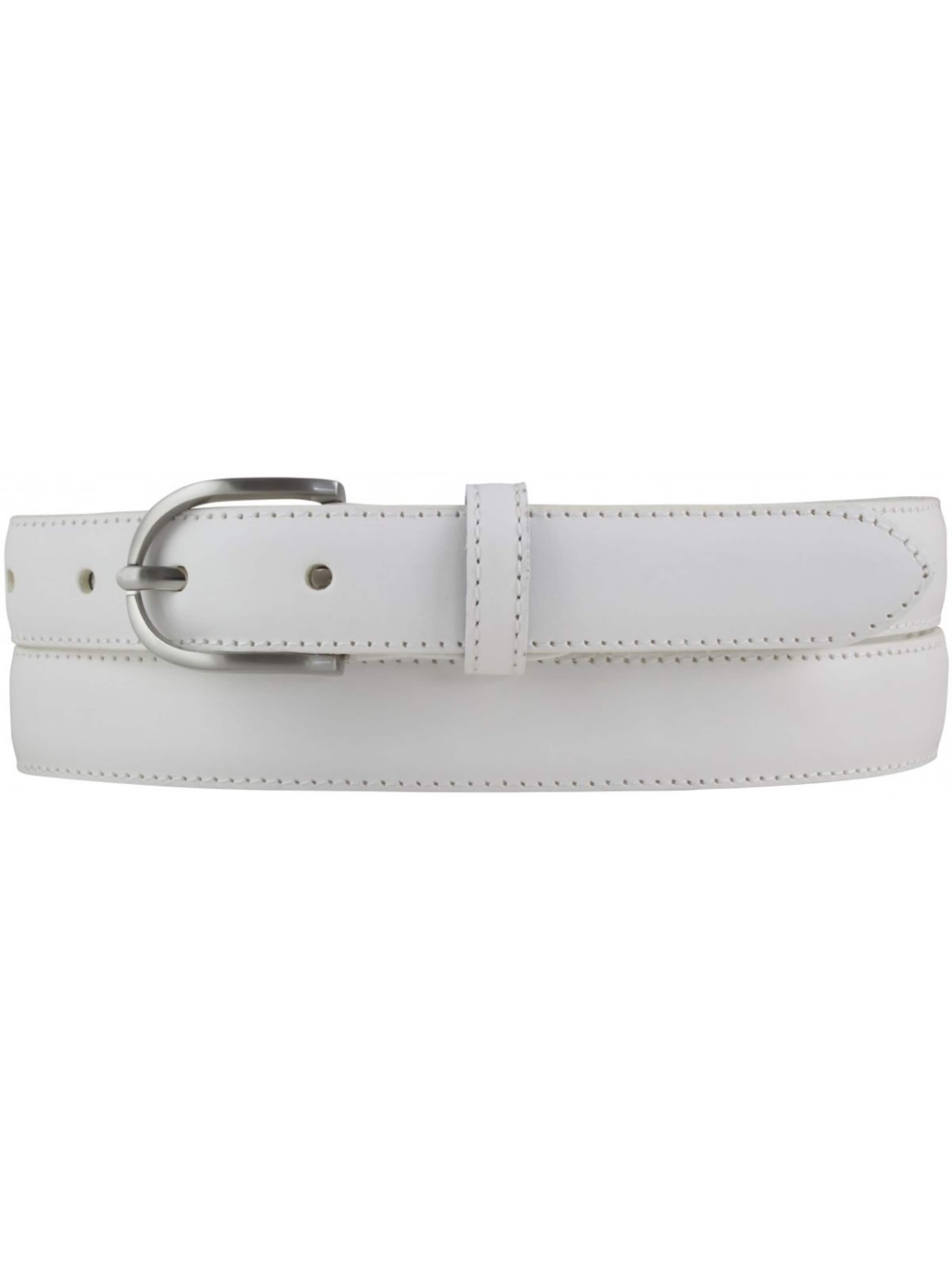BELTINGER Gürtel 'Riminio'‌‌‌‌‌‌‌‌ in Weiß: Vorderseite