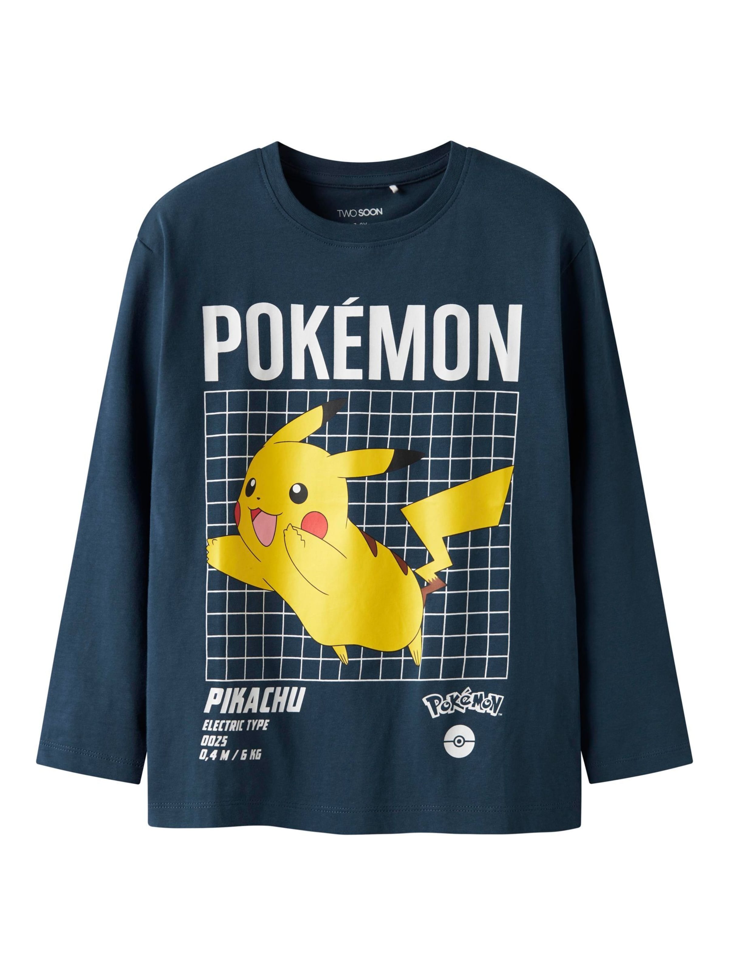 zils TWO SOON T-Krekls 'Pokémon': no priekšpuses