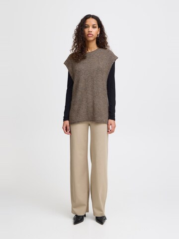 ICHI Sweater 'KAMARA WA3' in Brown