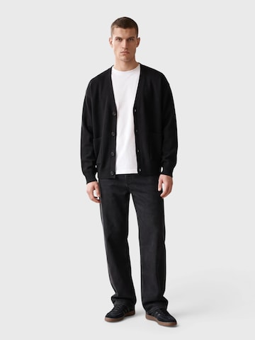 TRAPP Knit Cardigan in Black