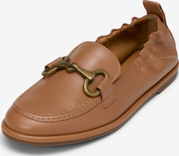 Marc O'Polo Mocassins 'Alva' in Bruin: voorkant