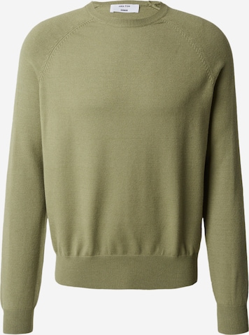 DAN FOX APPAREL - Jersey 'Benno' en verde: frente