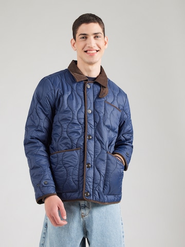 La Martina - Chaqueta de entretiempo en azul: frente