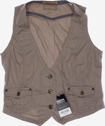 OPUS Vest in L in Beige: front