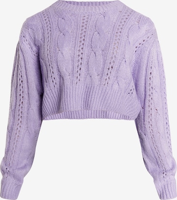 MYMO Sweater 'Biany' in Purple: front