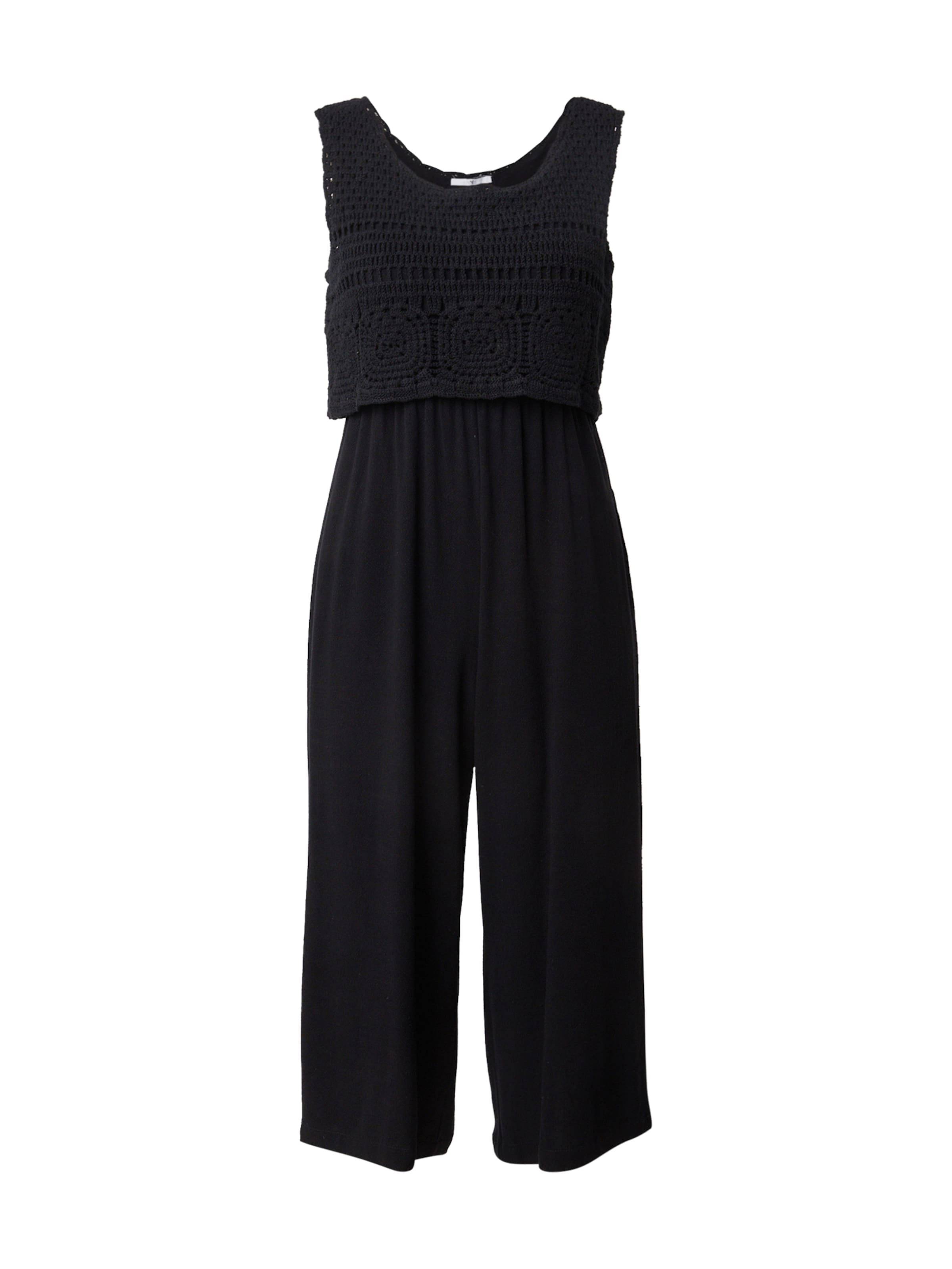 Hailys Kezeslábas 'Na44bi' - fekete: elől