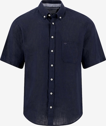 FYNCH-HATTON Regular fit Overhemd in Blauw: voorkant