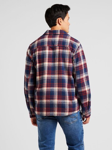 BLEND Regular Fit Hemd in Blau