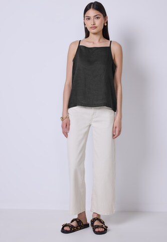 Street One Studio Top in Schwarz