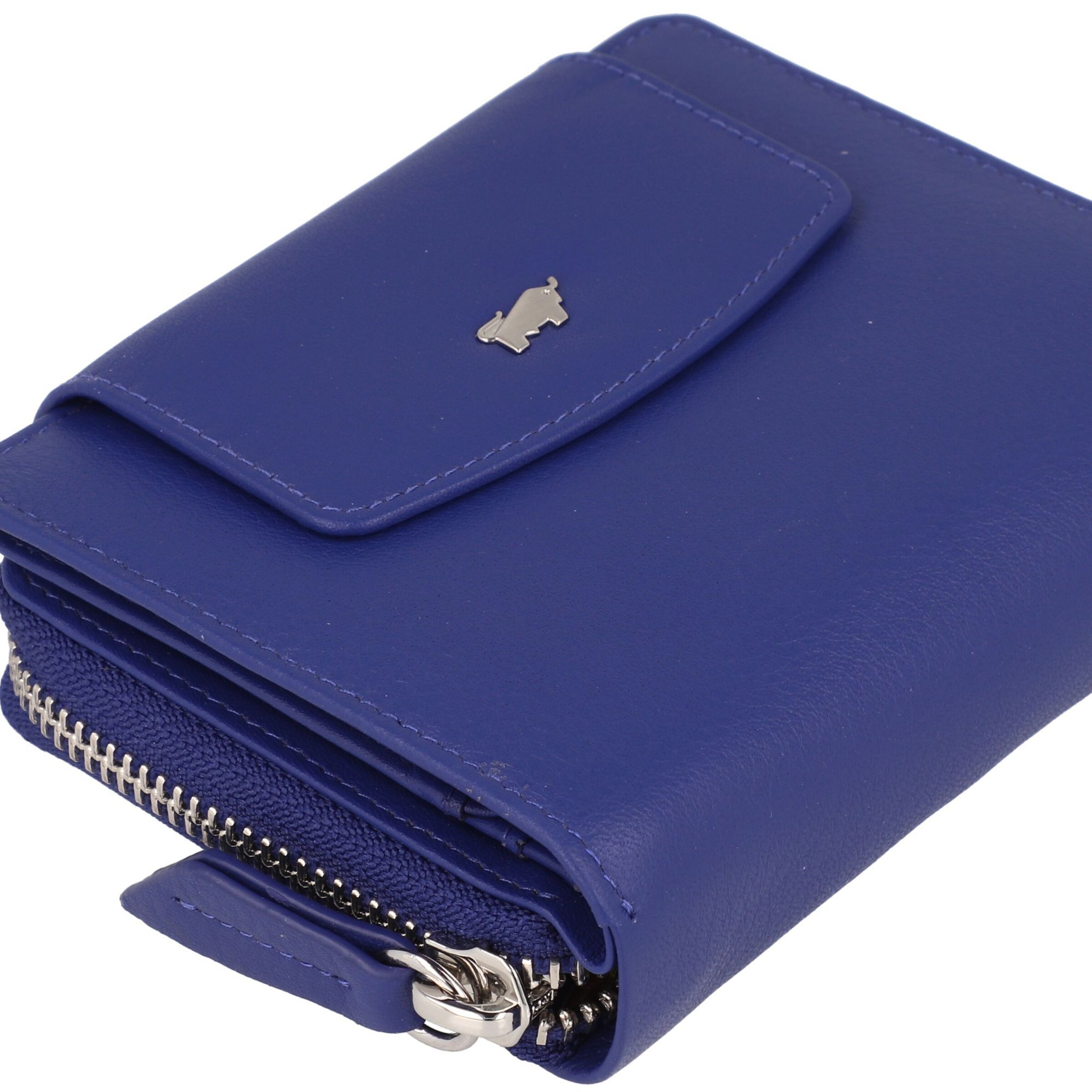 Braun Büffel Wallet 'Joy' in Blue