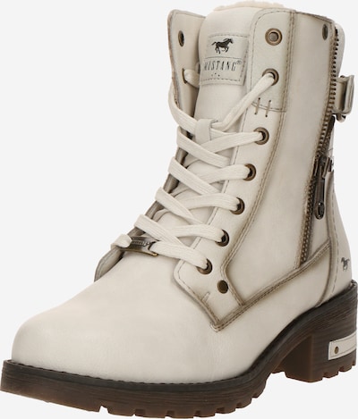 MUSTANG Gležnjače na vezanje u prljavo bijela, Pregled proizvoda