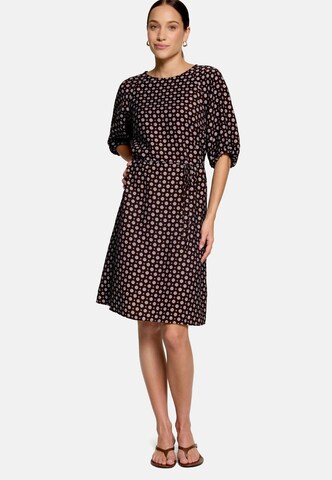 Robe de cocktail zero en marron : devant