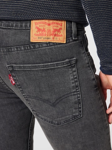 LEVI'S ® Zúžený Džíny '512™ Slim Taper Lo Ball' – šedá