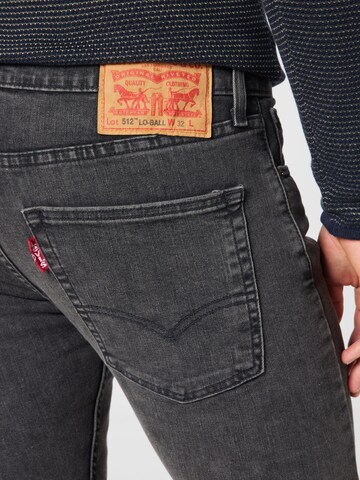 LEVI'S ® Tapered Jeans '512™ Slim Taper Lo Ball' in Grau