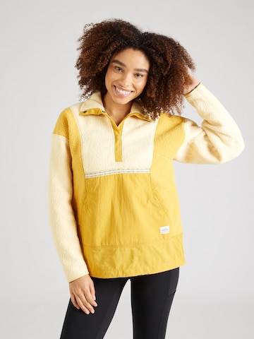 Kathmandu Athletic Sweater in Yellow: front