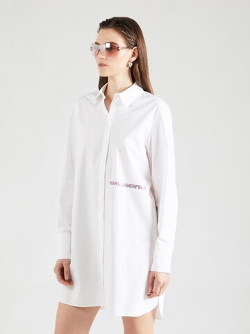 Karl Lagerfeld - Blusa 'IKONIK' em branco