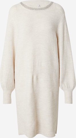 ONLY Sukienka z dzianiny 'ONLELSA' w kolorze beżowy: przód