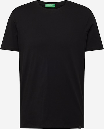 UNITED COLORS OF BENETTON Shirt in Zwart: voorkant