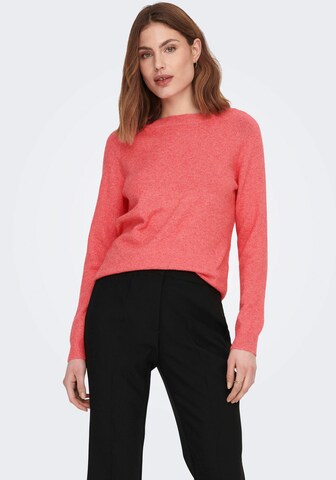 ONLY Pullover 'ONLRica' in Orange: Vorderseite