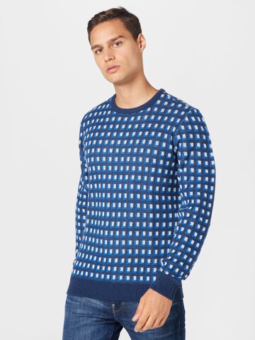 BLEND Sweater in Blue: front