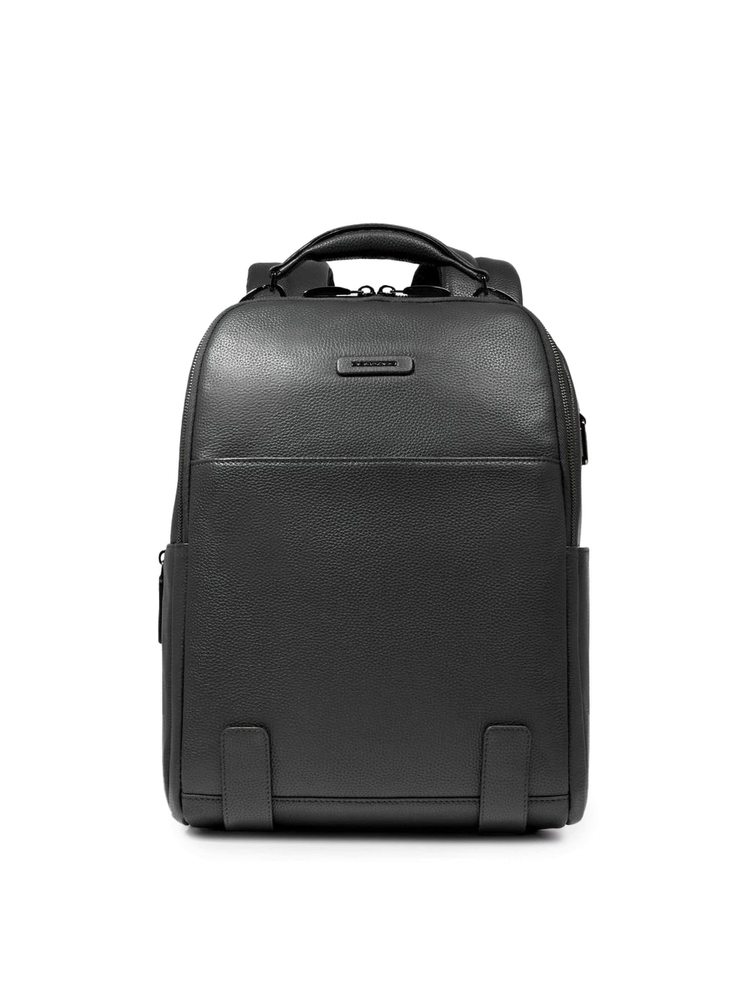 Piquadro Rucksack‌ in Schwarz: Vorderseite