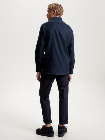 TOMMY HILFIGER - Ajuste regular Camisa de negocios 'Flex' en azul