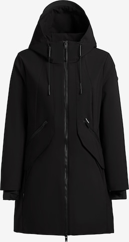 khujo Overgangsparka 'Eiza' i sort: forside