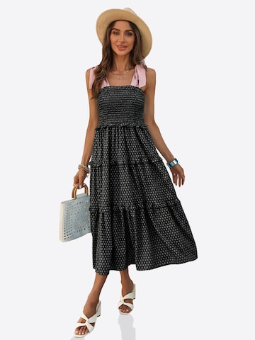 juoda Imily Bela Vasarinė suknelė: priekis