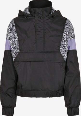 Urban Classics - Chaqueta de entretiempo en negro: frente