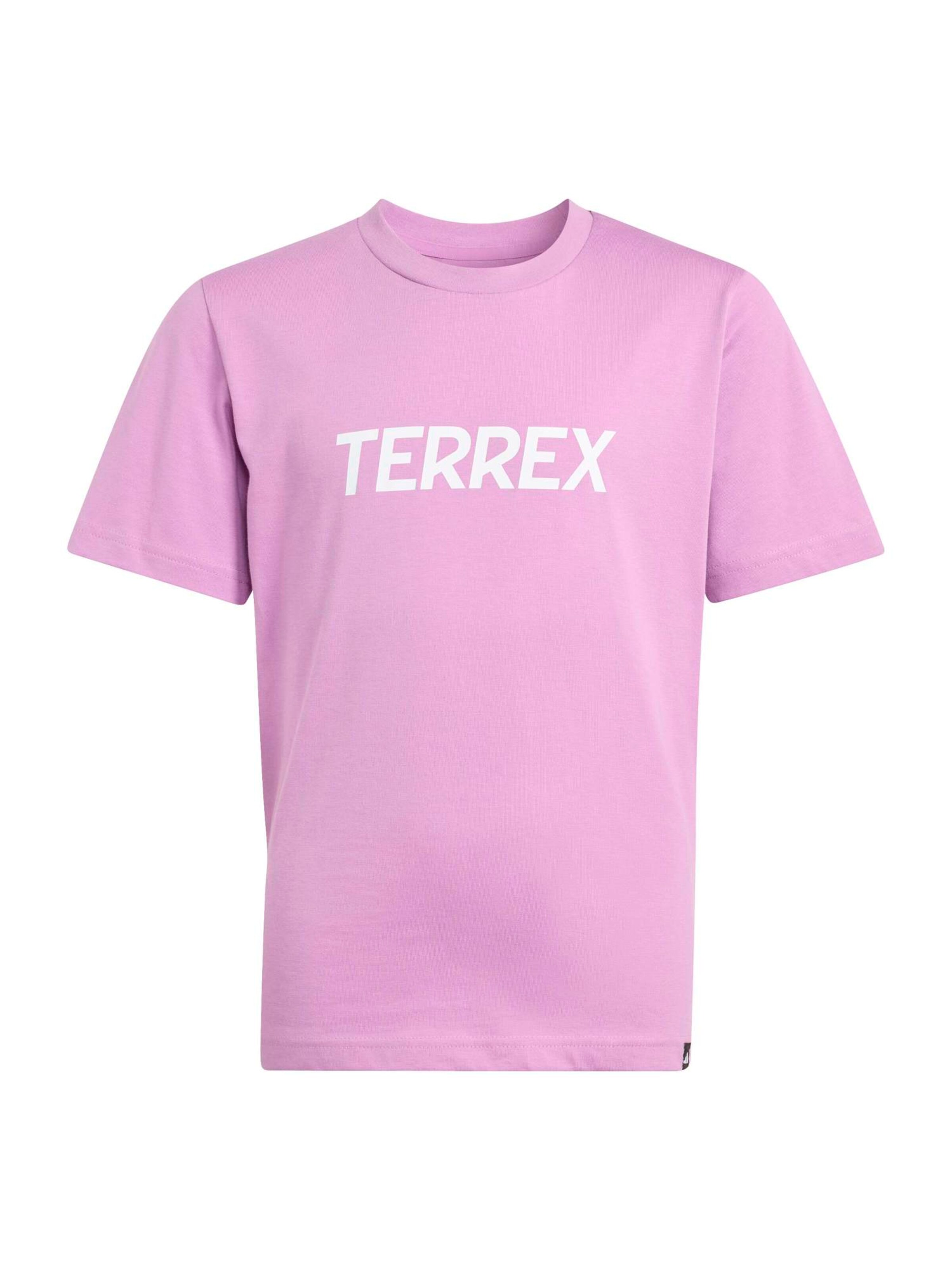 ADIDAS TERREXTehnička sportska majica - ljubičasta boja: prednji dio