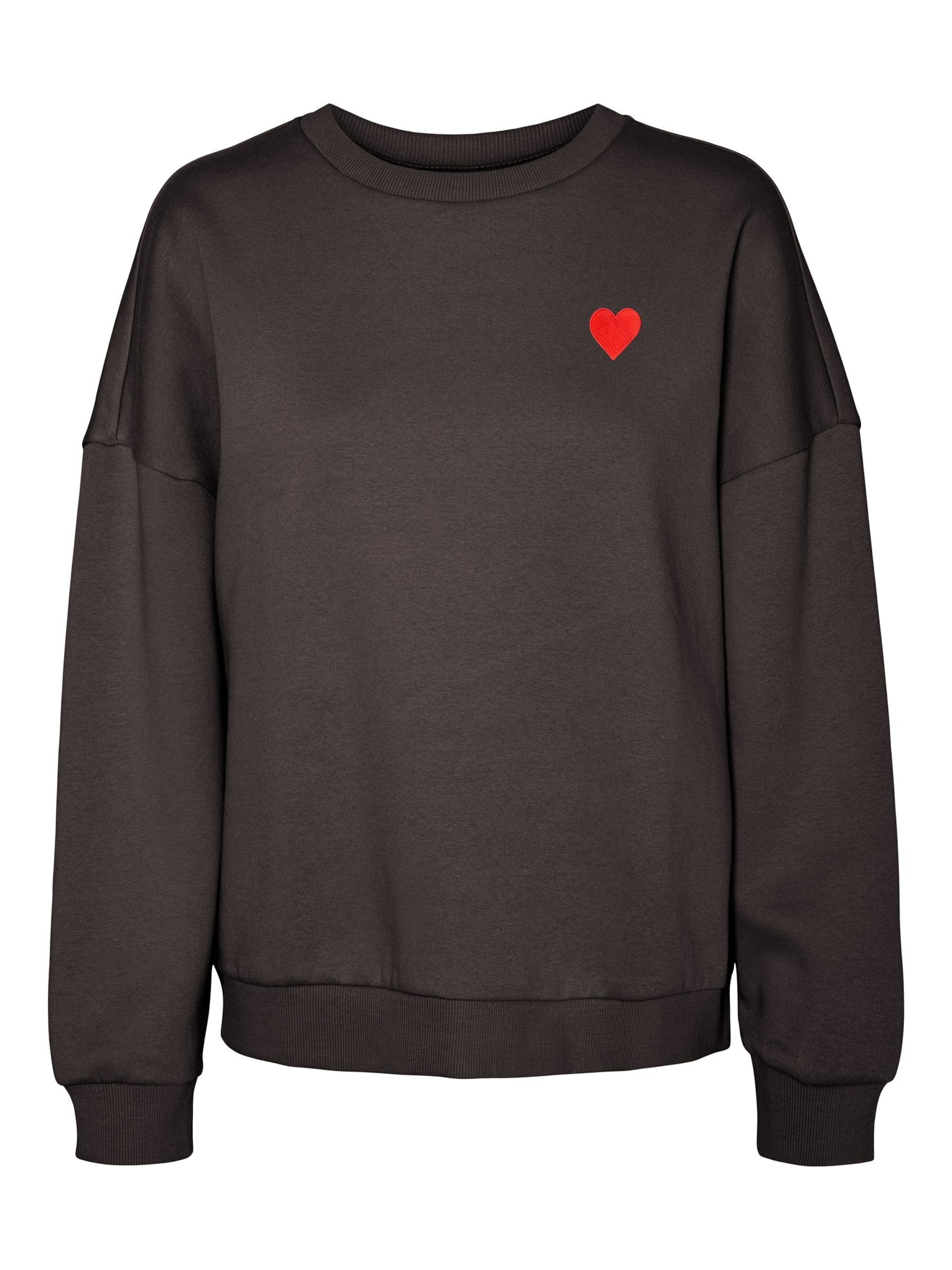 VERO MODA - Sudadera 'BEA' en marrón: frente