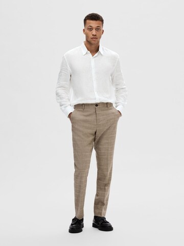 SELECTED HOMME Regular fit Overhemd 'KYLIAN' in Wit