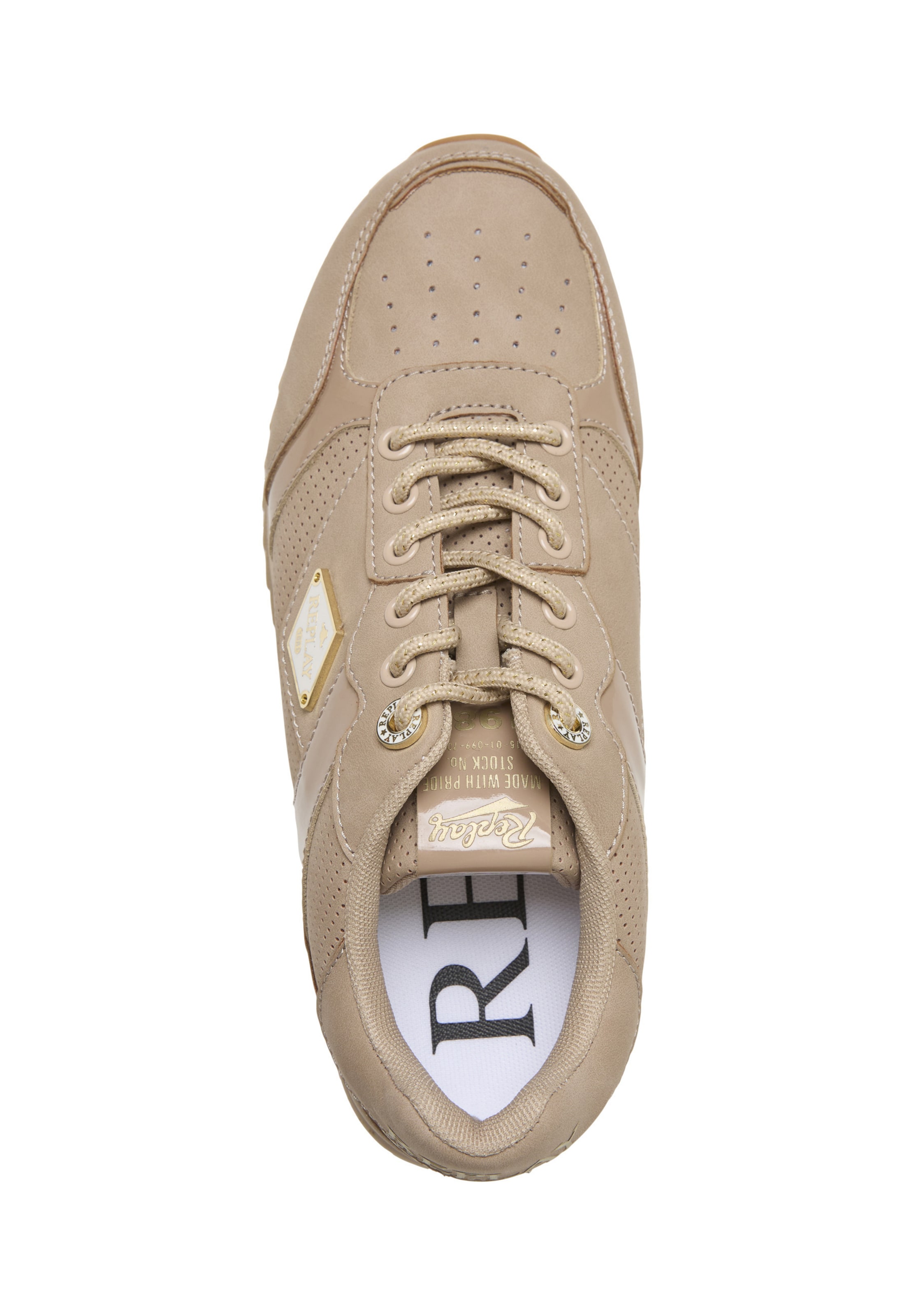 Baskets basses 'Penny Hype' REPLAY en beige