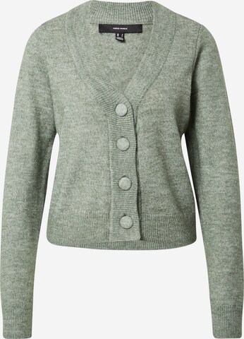 VERO MODA Strickjacke 'Vigga' in Grün: predná strana