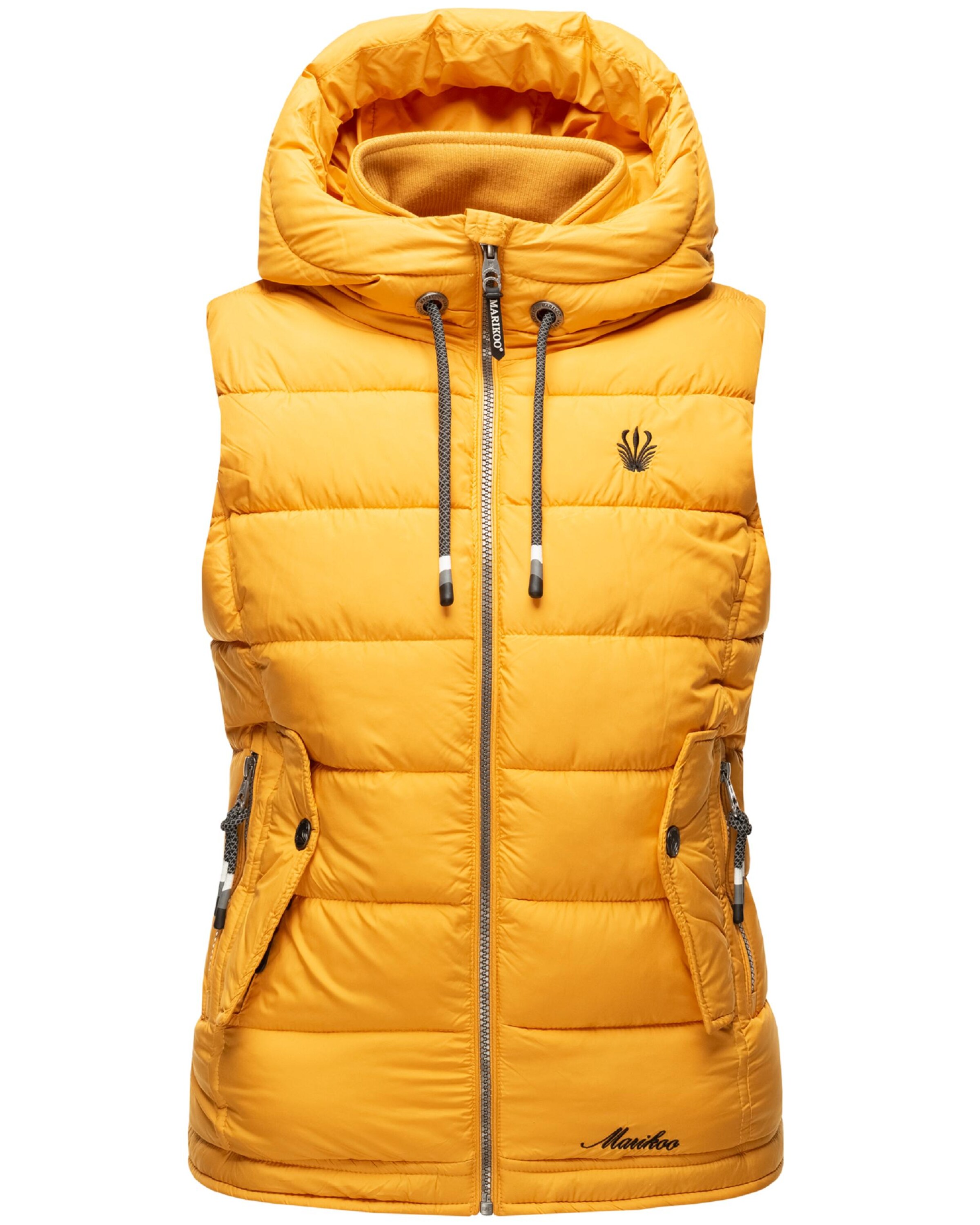 MARIKOO Vest 'Taisaa' in Yellow