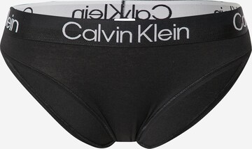 Calvin Klein Underwear Трусы-слипы в Черный: спереди