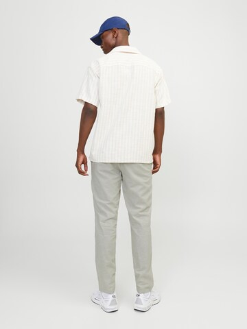 JACK & JONES Regularen Chino hlače 'ACE SUMMER' | siva barva