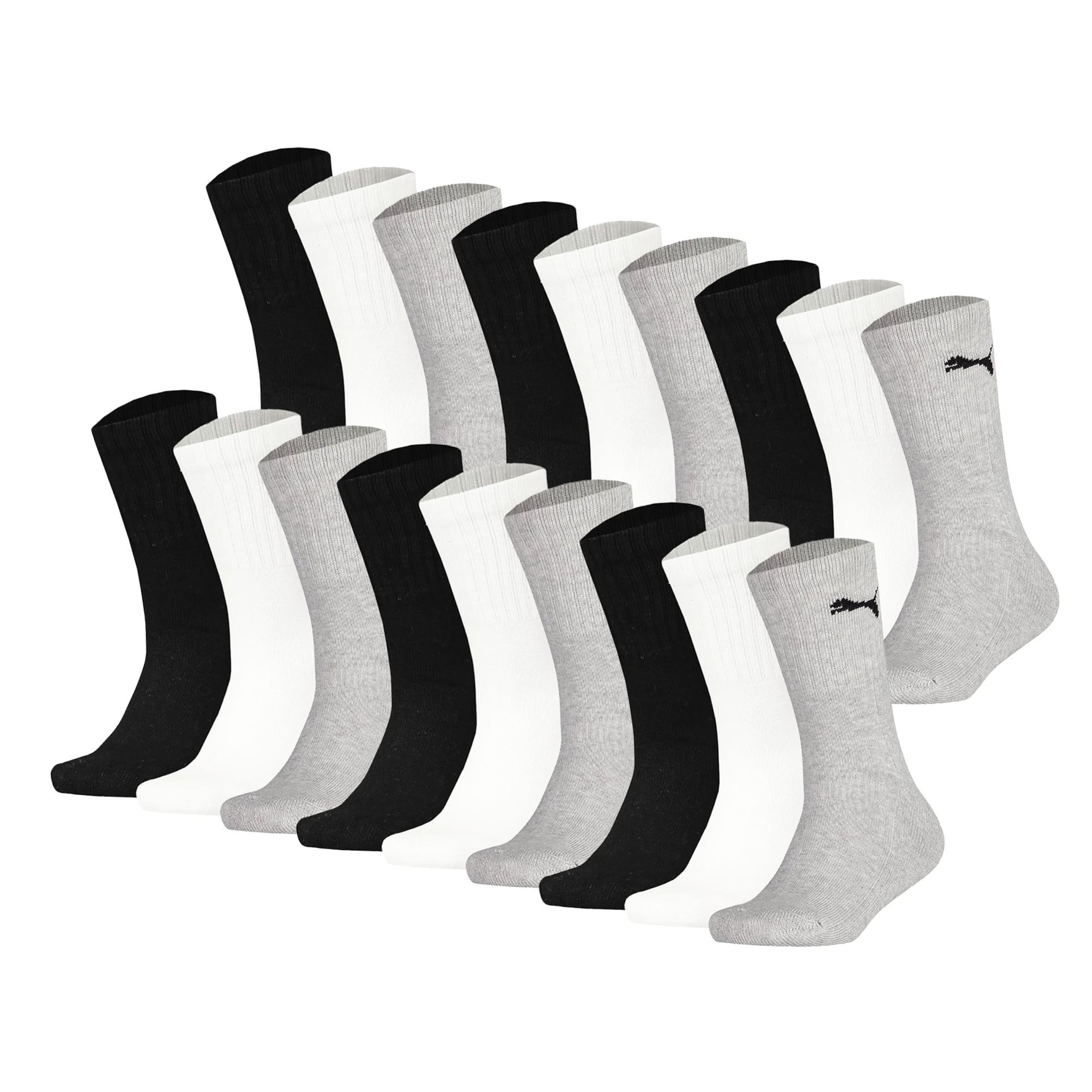 PUMA - Calcetines en gris: frente