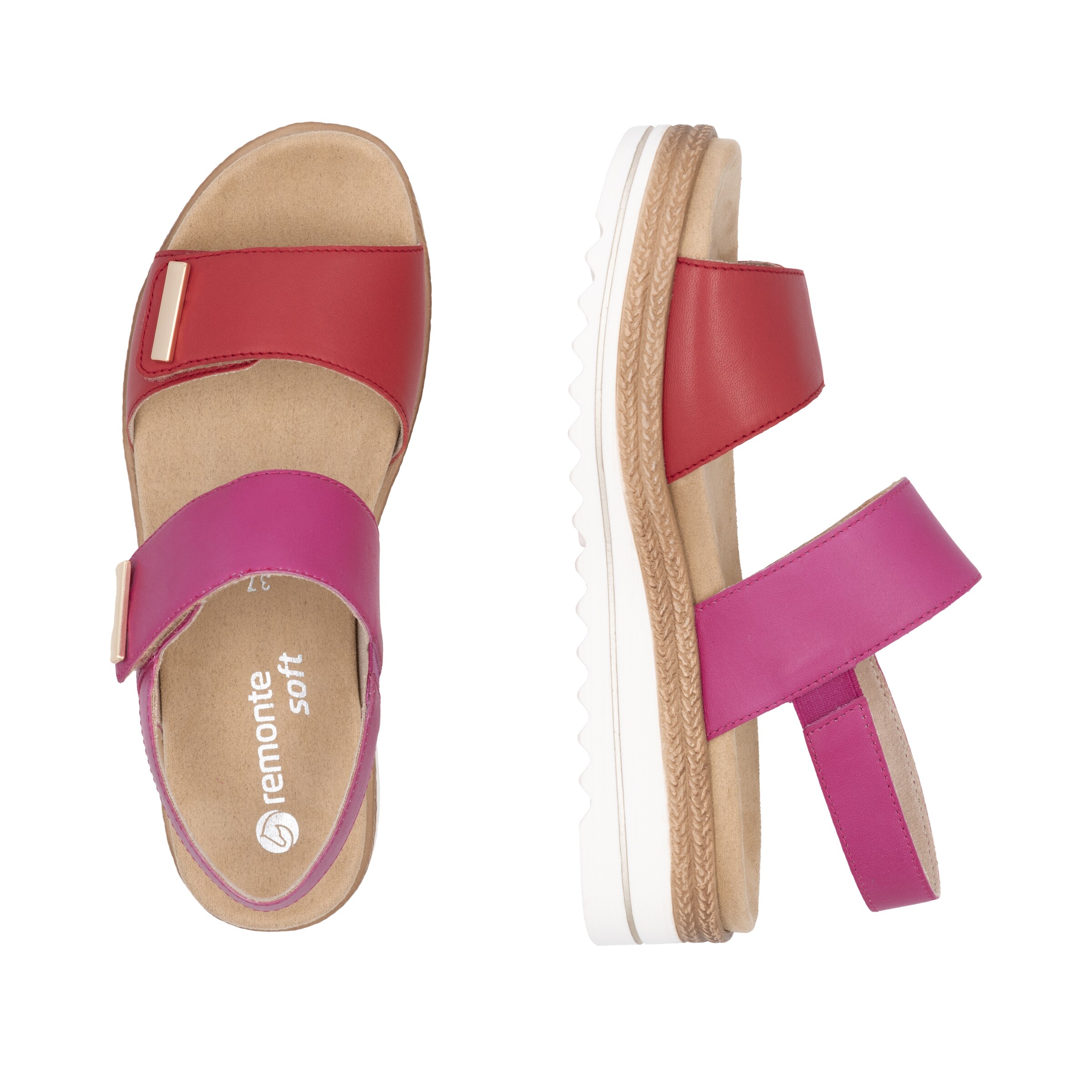 Sandales REMONTE en rose