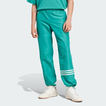 ADIDAS ORIGINALS Loose fit Trousers 'Neuclassics' in Green: front