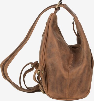 GREENBURRY Backpack ' Vintage 1717 ' in Brown